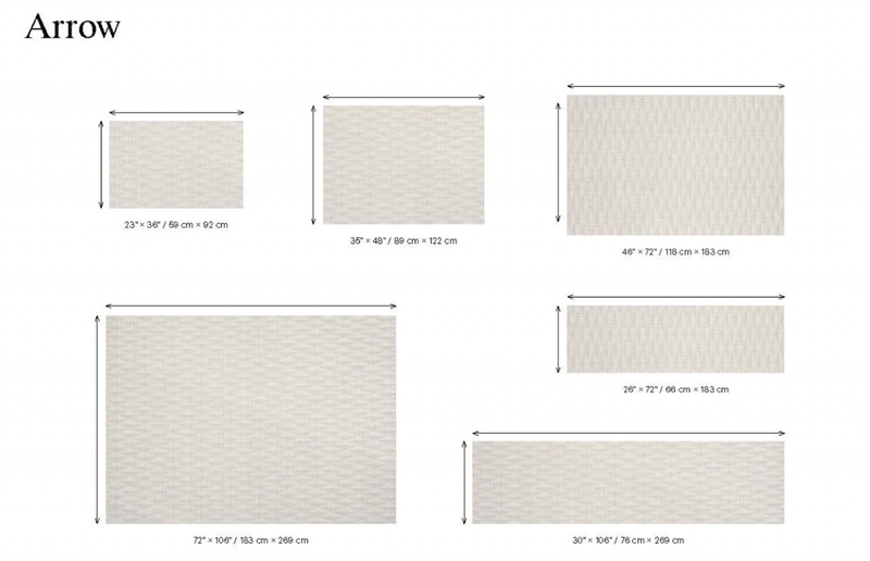 Basketweave Floor Mat - Chilewich Rugs - Small - Bon Bon - HORNE