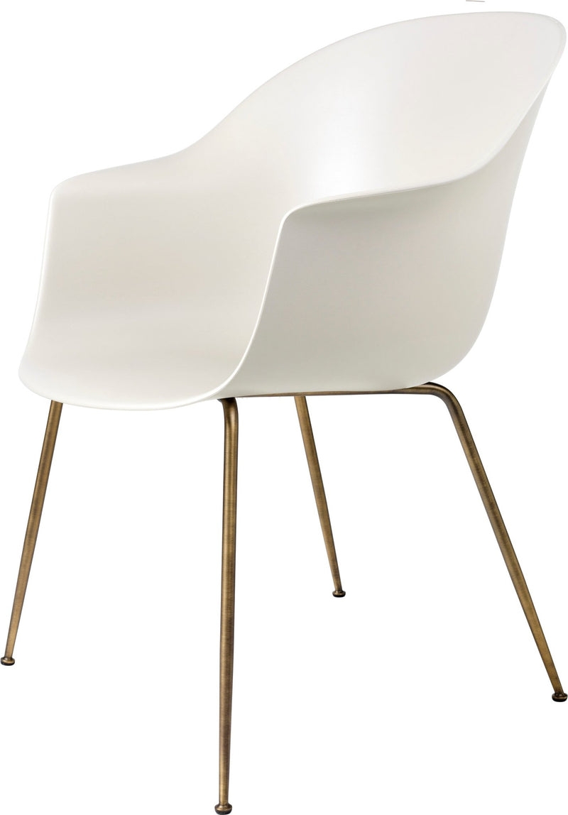 Bat Dining Armchair - Antique Brass Base