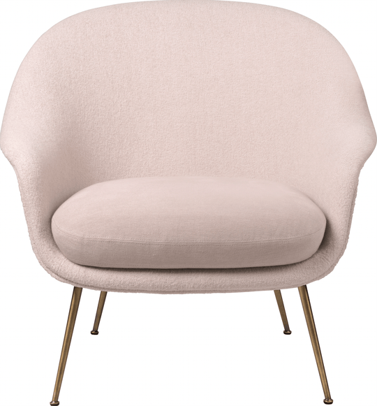 Bat Lounge Chair w/ Low Back - Antique Brass - Gubi - Chairs - Gabriel Tempt - 60152 - HORNE