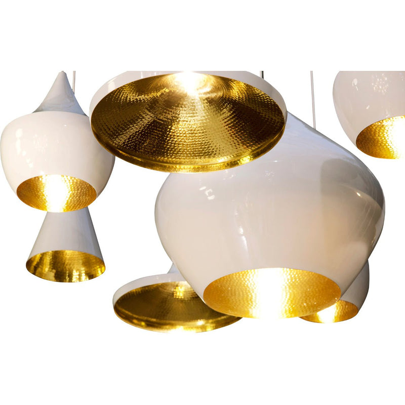 Beat Light Wide Pendant - White