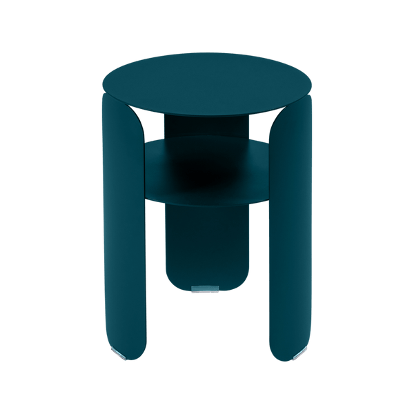 Bebop Side Table - Fermob - Tables + Desks - Acapulco Blue - HORNE