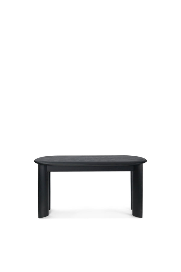 Bevel Bench - Ferm Living - Stools + Benches + Ottomans - Black Oiled Beech - HORNE