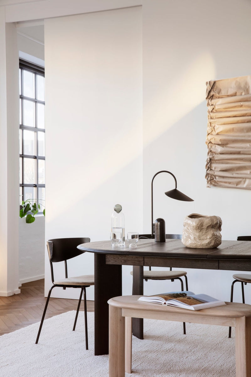 Bevel Bench - Ferm Living - Stools + Benches + Ottomans - White Oiled Oak - HORNE