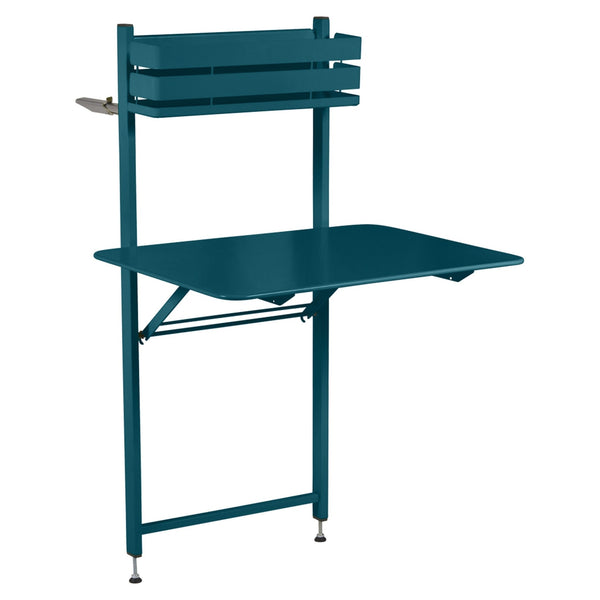 Bistro Balcony Table - Fermob - Outdoor Furniture - Acapulco Blue - HORNE
