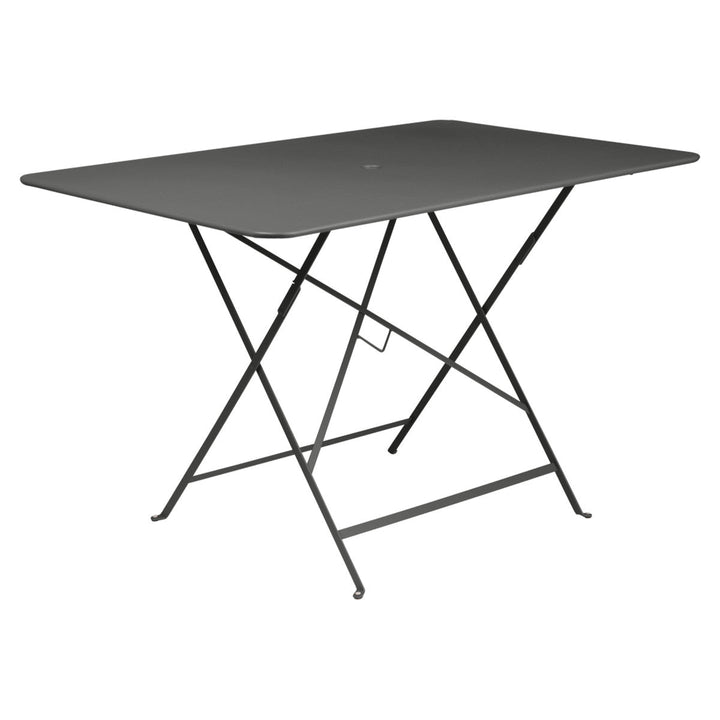 Bistro Rectangular Folding Table - 46" x 30" - Fermob - Outdoor Furniture - Liquorice - HORNE