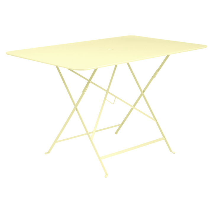 Bistro Rectangular Folding Table - 46" x 30" - Fermob - Outdoor Furniture - Frosted Lemon - HORNE