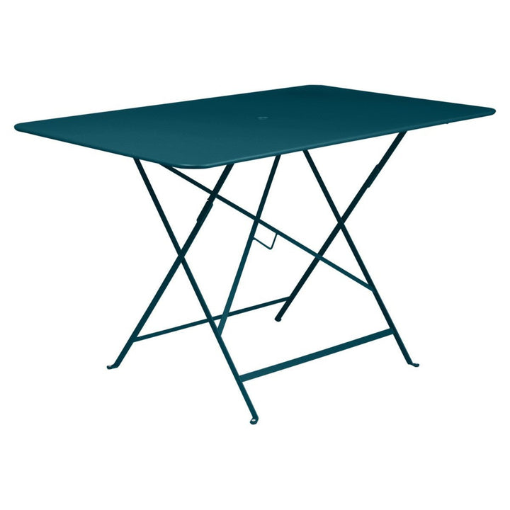 Bistro Rectangular Folding Table - 46" x 30" - Fermob - Outdoor Furniture - Acapulco Blue - HORNE