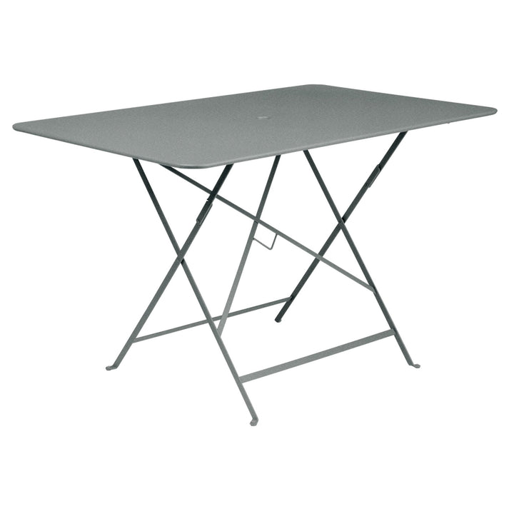Bistro Rectangular Folding Table - 46" x 30" - Fermob - Outdoor Furniture - Lapilli Grey - HORNE