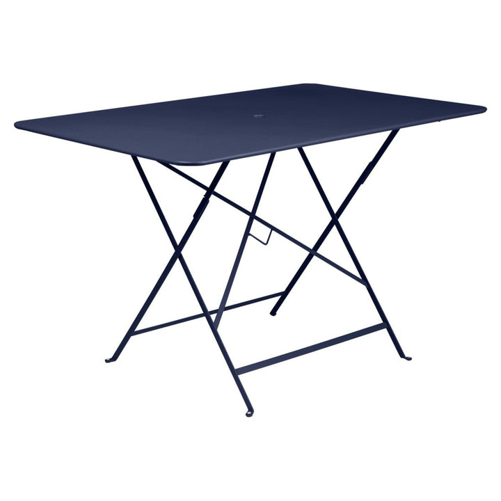 Bistro Rectangular Folding Table - 46" x 30" - Fermob - Outdoor Furniture - Deep Blue - HORNE