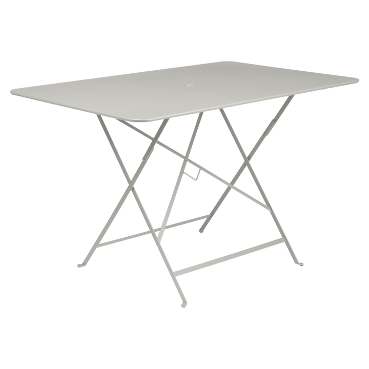 Bistro Rectangular Folding Table - 46" x 30" - Fermob - Outdoor Furniture - Clay Grey - HORNE