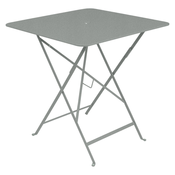 Bistro Square Folding Table - 28" x 28" - Fermob - Outdoor Furniture - Lapilli Grey - HORNE