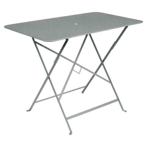Bistro Table - 38" x 22" - Fermob - Outdoor Furniture - Lapilli Grey - HORNE