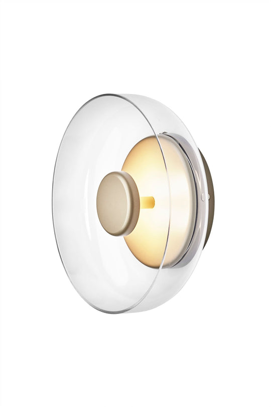 Blossi Wall/Ceiling Light - Nuura - Ceiling Lights - Nordic Gold/Clear - HORNE