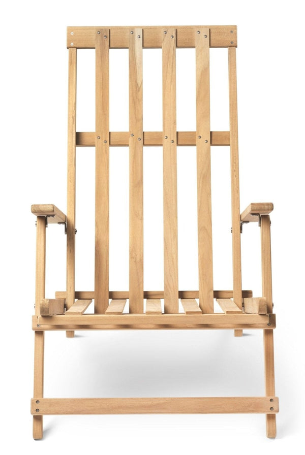 BM5568 Deck Chair - Carl Hansen & Son - Chairs - Add Heritage Papyrus Cushion - HORNE