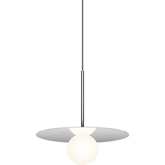 Bola Disc Pendant - Pablo Designs - Pendants - 12" - Chrome - HORNE