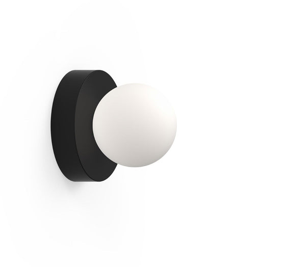 Bola Sphere Flush - Pablo Designs - Wall Sconces - 4" - Matte Black - HORNE