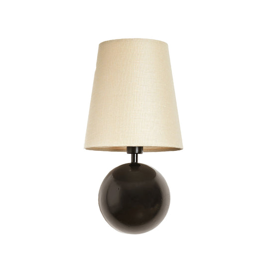 Bole Wall Light - Workstead - Wall Sconces - Black Enamel - Hardwired with Integrated Dimmer - HORNE
