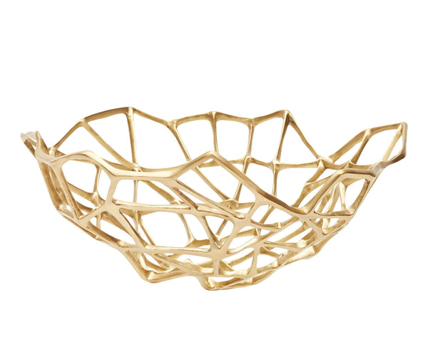 Bone Bowl Brass - Tom Dixon - Serveware - Extra Large - HORNE