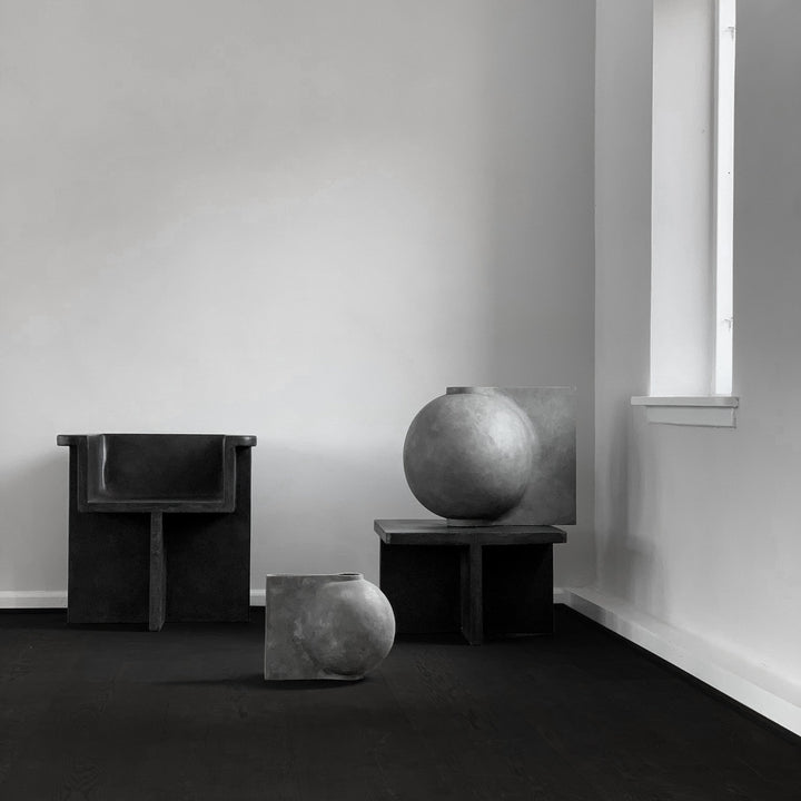 Brutus Dining Chair - 101Copenhagen - Chairs - Dark Grey - HORNE