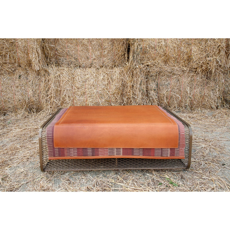 Caballito Large - Leather And Fabric
