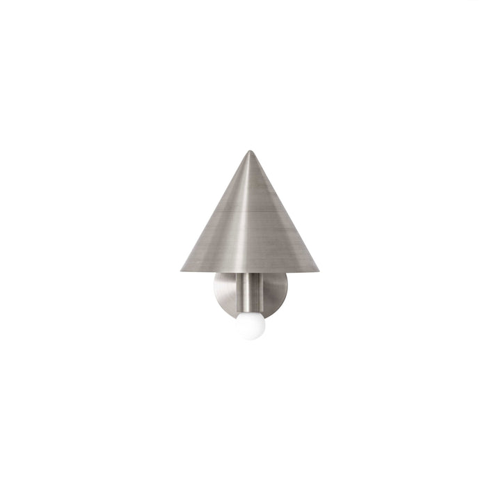 Canopy Sconce - Workstead - Wall Sconces - Brushed Nickel - HORNE