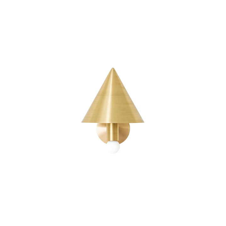 Canopy Sconce - Workstead - Wall Sconces - Hewn Brass - HORNE