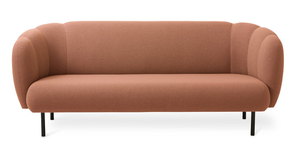 Cape 3 - Seater Sofa with Stitches - Warm Nordic - Sofas - Merit 035 - HORNE