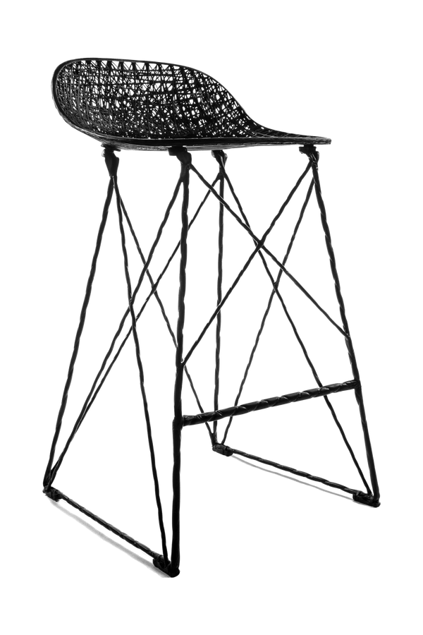 Carbon Bar Stool - Moooi - Stools + Benches + Ottomans - Low - HORNE