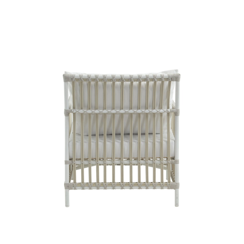 Caroline Lounge Chair - Exterior - Sika Design - Outdoor Furniture - Dove White - Tempotest White Canvas - HORNE