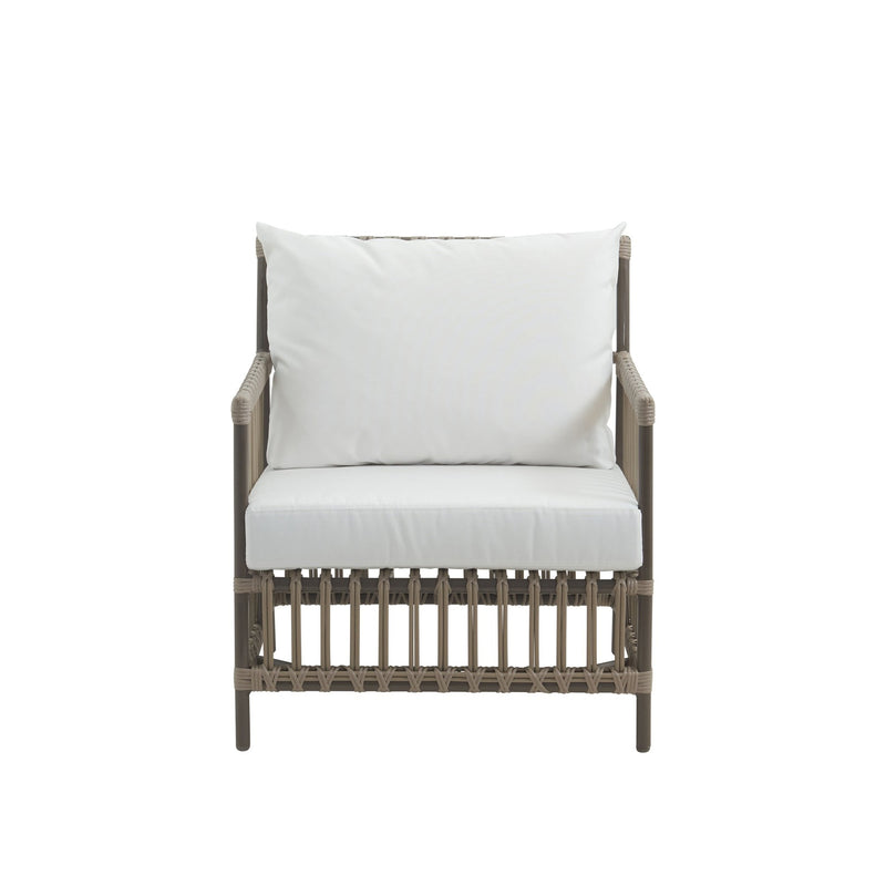 Caroline Lounge Chair - Exterior - Sika Design - Outdoor Furniture - Dove White - Tempotest White Canvas - HORNE