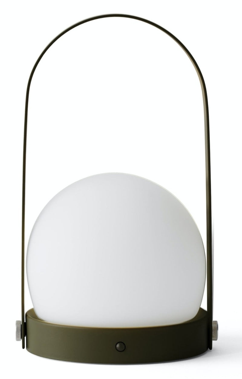 Carrie Portable LED Lamp - Audo Copenhagen - Lighting - Olive - HORNE
