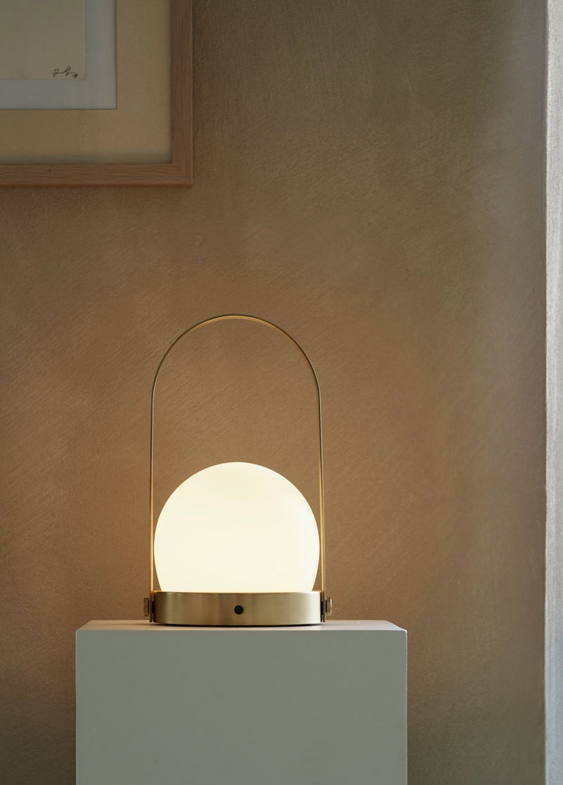 Carrie Portable LED Lamp - Audo Copenhagen - Lighting - Olive - HORNE