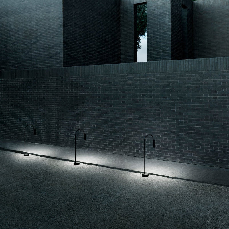 Caule Bollard 1 - Solid Shade Floor Lamp - Flos - Floor Lamps - White - 2700K - No Caule Box - HORNE