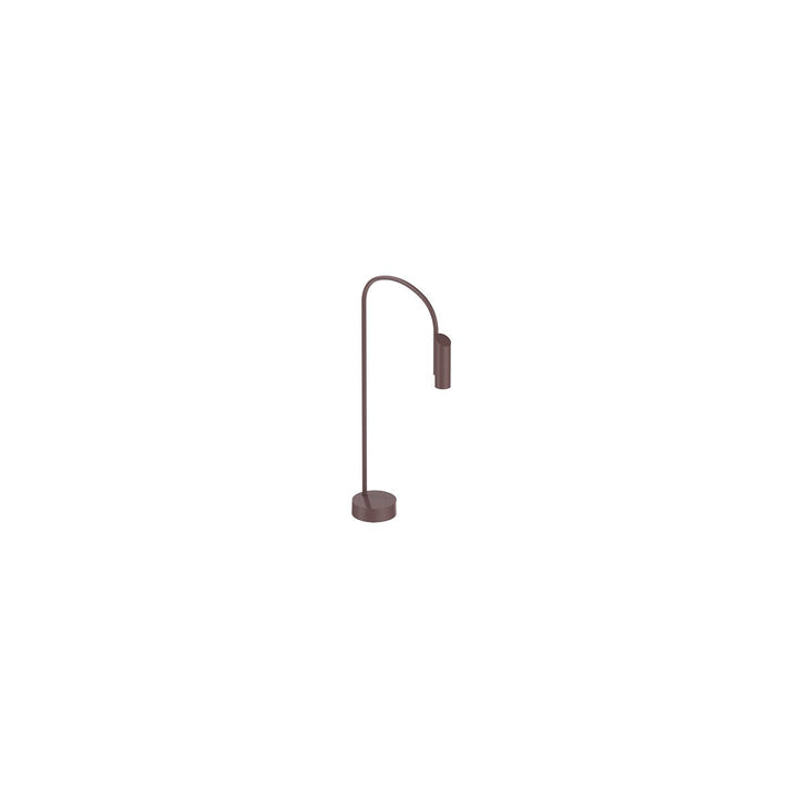 Caule Bollard 1 - Solid Shade Floor Lamp - Flos - Floor Lamps - Deep Brown - 2700K - No Caule Box - HORNE