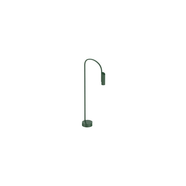 Caule Bollard 2 - Solid Shade Floor Lamp - Flos - Floor Lamps - Forest Green - 2700K - No Caule Box - HORNE