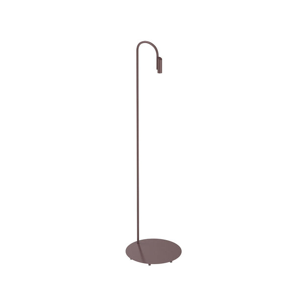 Caule Floor 4 - Solid Shade Floor Lamp - Flos - Floor Lamps - Deep Brown - 2700K - HORNE