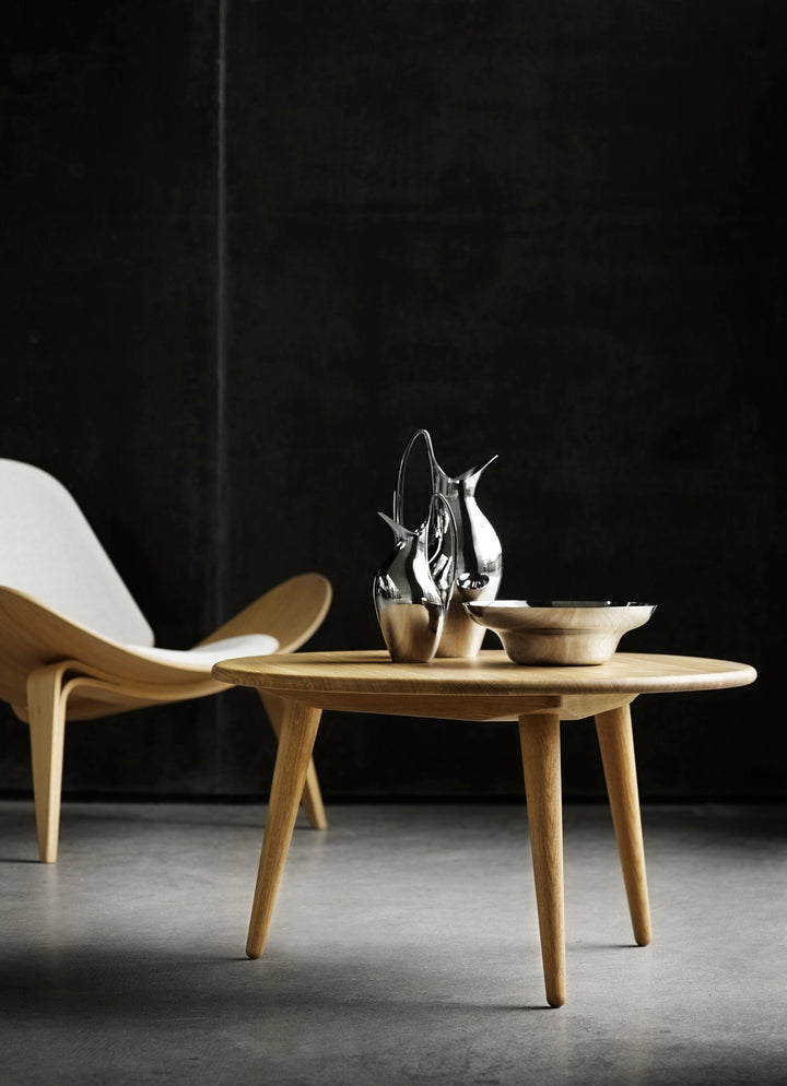 CH008 Coffee Table - Carl Hansen & Son - Tables + Desks - Soaped Oak - 17.3" - 30.7" - HORNE