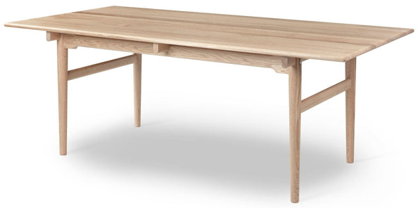 CH327 Dining Table - Carl Hansen & Son - Tables - 74.8" x 37.4" - Soaped Oak - HORNE