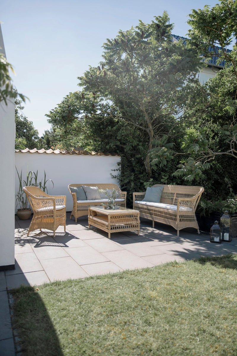 Charlot Chair - Exterior - Sika Design - Outdoor Furniture - Antique - Snow White 100% Polyester - HORNE