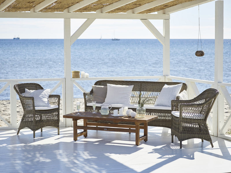 Charlot Chair - Exterior - Sika Design - Outdoor Furniture - Antique - Snow White 100% Polyester - HORNE