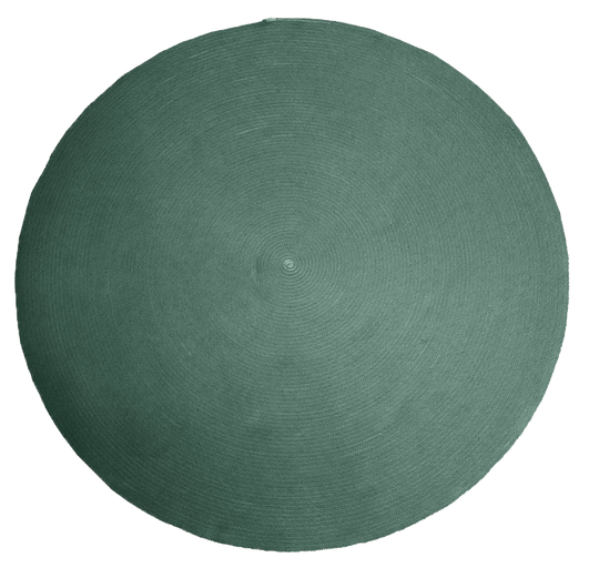 Circle Outdoor Carpet - Cane Line - Outdoor Furniture - Large - Dark Green - HORNE
