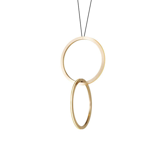Circus 500 Pendant - Resident - Pendants - 2 Rings - Matt Black - HORNE