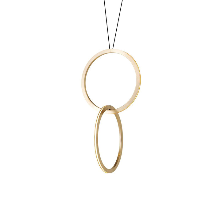 Circus 500 Pendant - Resident - Pendants - 2 Rings - Matt Black - HORNE