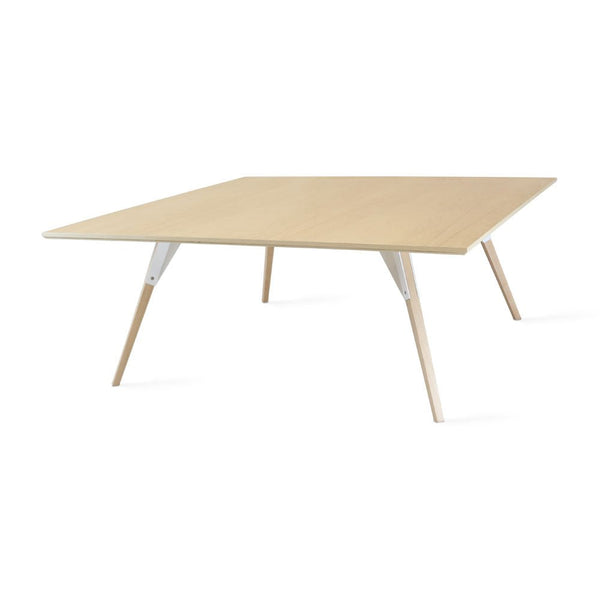 Clarke Large Square Coffee Table - Maple - Tronk - Tables + Desks - White - HORNE