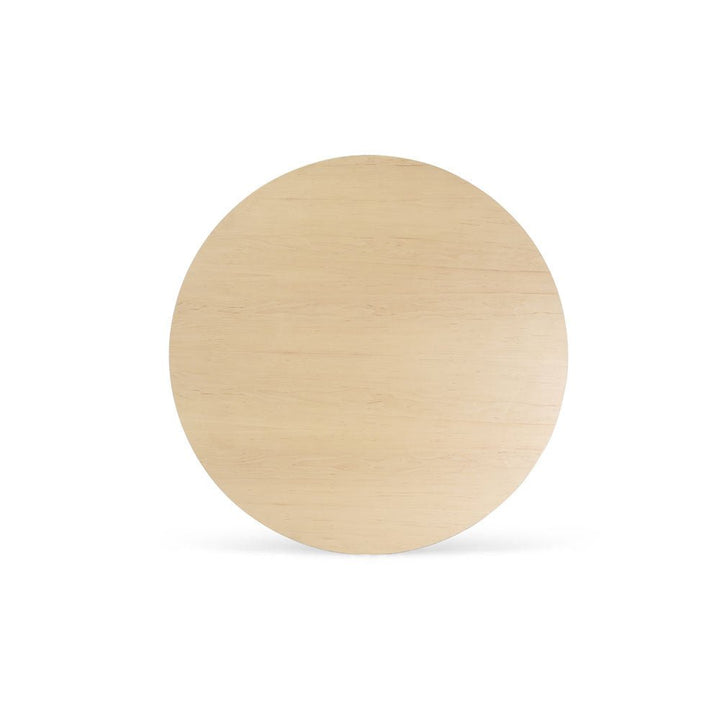 Clarke Small Circle Coffee Table - Maple - Tronk - Tables + Desks - White - HORNE