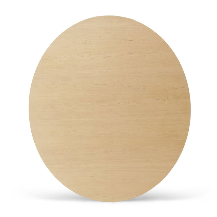 Clarke Small Oval Dining Table - Maple - Tronk - Tables + Desks - White - HORNE