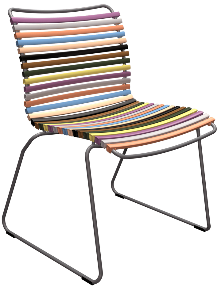CLICK Outdoor Dining Chair - No Armrests - HOUE - Outdoor Furniture - Multi Color 1 - HORNE