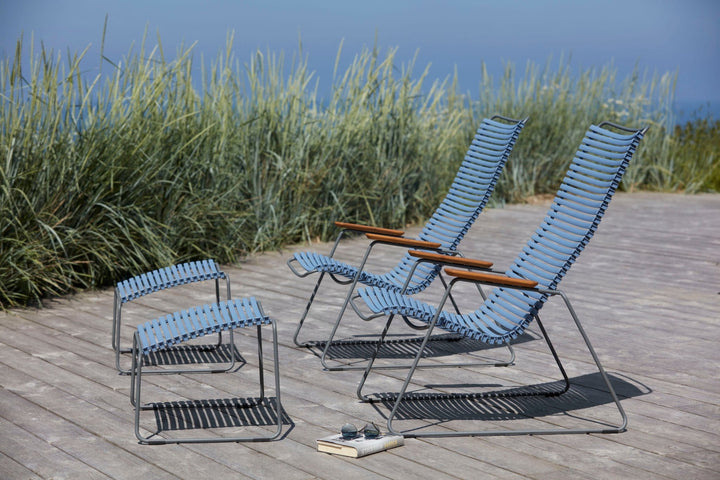 CLICK Outdoor Lounge Chair - HOUE - Outdoor Furniture - Dark Blue - HORNE