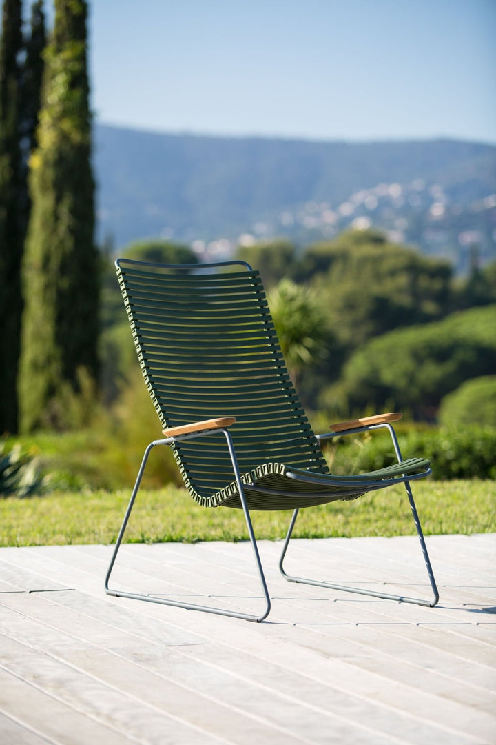 CLICK Outdoor Lounge Chair - HOUE - Outdoor Furniture - Dark Blue - HORNE