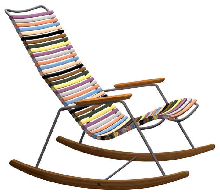 CLICK Outdoor Rocking Chair - HOUE - Outdoor Furniture - Multi Color 1 - HORNE